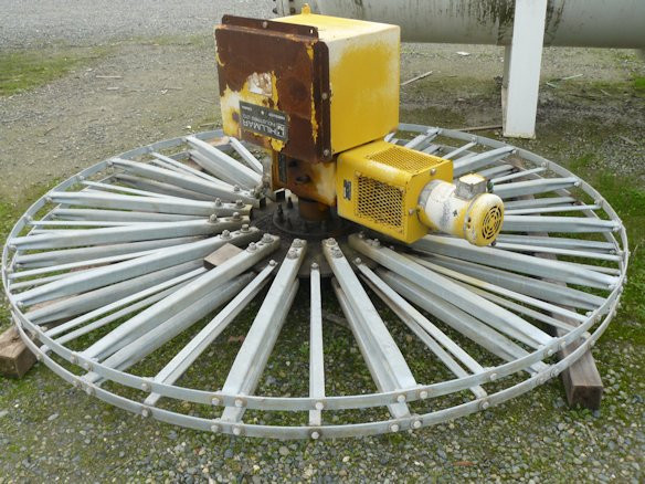 Hillmar Industries Cable Reel With 5 Hp Motor And 1-1/2 Hp Motor)